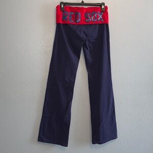 Vs sequin Red Sox yoga pant